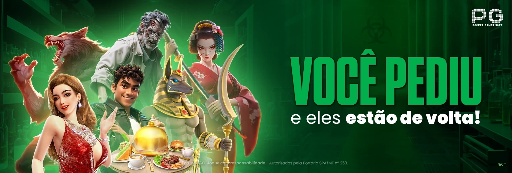 Ganhe prêmios incríveis na 96f